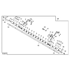 John Deere X758 - PC11850 - Roller Striping ( - 070000) - ST906915