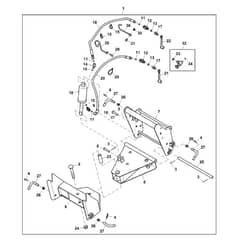 John Deere X758 - PC11850 - Front Quick - ST918000