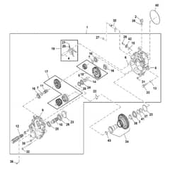 John Deere X758 - PC11850 - Power-Takeoff - ST967527
