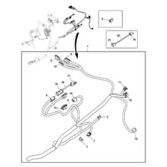 John Deere X758 - PC11850 - Chassis Wiring (3/3) (040001 - ) - ST986885