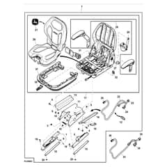 John Deere X758 - PC11850 - Air Ride - ST847116
