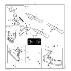 John Deere X940 - PC13377 - Grass Mulch - ST1016365