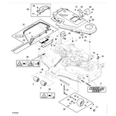 John Deere X940 - PC13377 - Chute - ST905758
