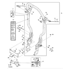 John Deere X940 - PC13377 - Roll-Over Protective - ST906390