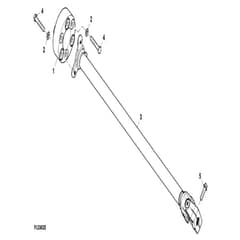 John Deere X940 - PC13377 - Driveshaft - ST906803