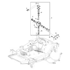 John Deere X940 - PC13377 - Gear Case (070001 - ) - ST948314