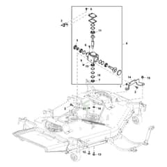 John Deere X948 - PC13378 - Gear Case ( - 070000) - ST905787