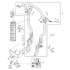 John Deere X948 - PC13378 - Roll-Over Protective - ST906390
