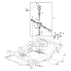 John Deere X949 - PC13379 - Gear Case ( - 070000) - ST905787