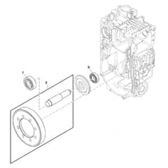 John Deere X949 - PC13379 - Ring Gear - ST907006