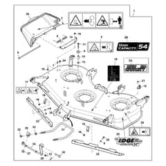 John Deere X949 - PC13379 - Mower Deck ( - 070000) - ST907226