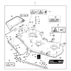 John Deere X949 - PC13379 - Mower Deck ( - 070000) - ST907232