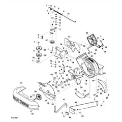 John Deere X949 - PC13379 - Blower Housing ( - 070000) - ST928731