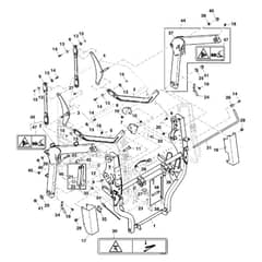 John Deere X950R - PC11965 - Outer Frame - ST765785