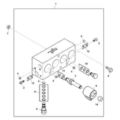 John Deere X950R - PC11965 - Valve - ST766284