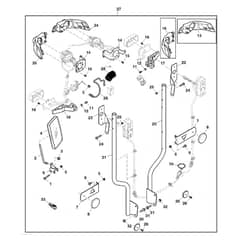 John Deere X950R - PC11965 - Light Kit (1/2) ( - 020000) - ST766522