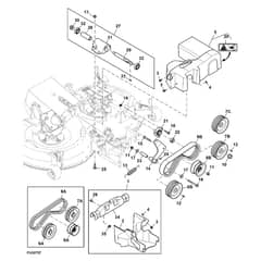 John Deere X950R - PC11965 - Mower Drive - ST767268
