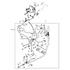 John Deere X950R - PC11965 - Chassis Wiring (1/3) (030001 - ) - ST845030
