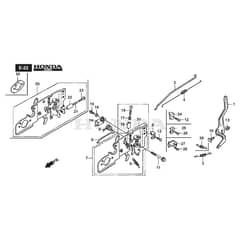 XA 53 HV - 2017-2018 - 292158838/C17 - Castel Garden Rotary Mower Control - GCV160A0 S4 LE SD Diagram