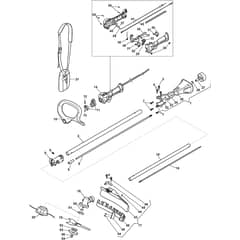 XB 226 J - 2019-2022 - 287120103/C19 - Castel Garden Brushcutter Transmission Diagram