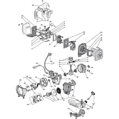 XB 29 - 2010 - 283720003/08 - Castel Garden Brushcutter Engine Diagram