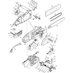 XC 118 - 2012 - 292614003/11 - Castel Garden Chainsaw Electric Chain saw Diagram