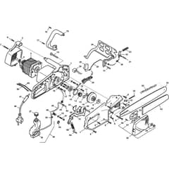 XC 19 PE - 2010-2011 - 293014003/08 - Castel Garden Chainsaw Electric Chain saw Diagram