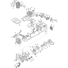 XC 40 P - 2010 - 223614003/08 - Castel Garden Chainsaw Engine Diagram