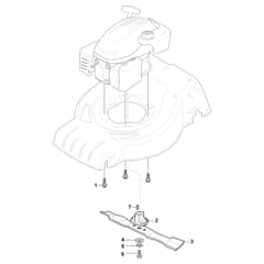 XC 48 - 2020-2021 - 295481043/CX - Castel Garden Rotary Mower Blade Diagram