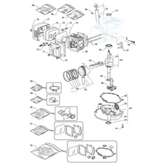 XC 48 GW4 - 2013-2015 - 295495843/C13 - Castel Garden Rotary Mower Engine - ST. WBE0702  02 Diagram