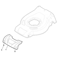XC 53 HSW - 2013 - 295546033/C13 - Castel Garden Rotary Mower Mask Diagram