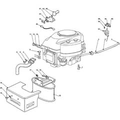 XD 140 - 2008 - 299958376/08 - Castel Garden Ride On Mower Engine Diagram