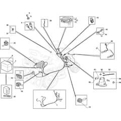 XDC 135 HD - 2012-2017 - 2T2000373/12 - Castel Garden Ride On Mower Electric Parts Diagram
