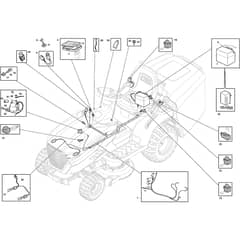 XDC 170 HD - 2016-2020 - 2T2620273/C16 - Castel Garden Ride On Mower Electric Parts Diagram