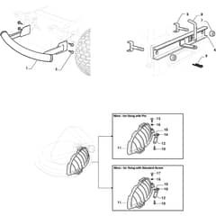 XDL 210 HD - 2016-2019 - 2T1230273/15 - Castel Garden Ride On Mower Optionals Diagram