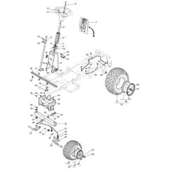 Cobra XE866B - Tractor Steering Diagram