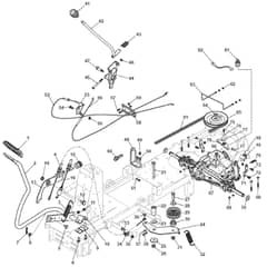 Cobra XE866B - Tractor Transmission and Gearbox Diagram