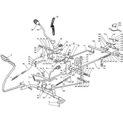 XF 135 HD - 2011-2012 - 2T0210373/10 - Castel Garden Ride On Mower Gearbox Controls Diagram