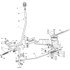 XF 135 HD - 2013 - 2T0210373/13 - Castel Garden Ride On Mower Blade Engagement Diagram