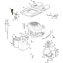 XF 140 - 2019-2020 - 2T0120273/C19 - Castel Garden Ride On Mower Engine Diagram