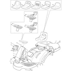 XF 140 HD - 2010-2013 - 2T0220273/10 - Castel Garden Ride On Mower Body Diagram