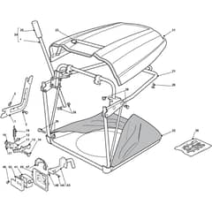 XG 140 HD - 2009 - 2T2642673/09 - Castel Garden Ride On Mower Grasscatcher Diagram