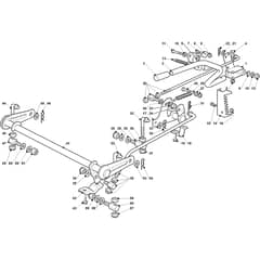 XG 170 HD - 2010-2013 - 2T0430273/10 - Castel Garden Ride On Mower Deck Lifting Diagram