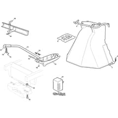 XG 170 HD - 2010-2013 - 2T0430273/10 - Castel Garden Ride On Mower Optionals Diagram