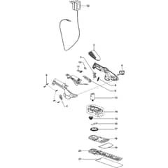 XGS 60 LI - 2011-2012 - 253036003/09 - Castel Garden Hedge Trimmer Hedge Trimmer Diagram