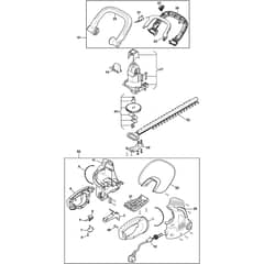 XHT 600 - 2011 - 256060003/11 - Castel Garden Hedge Trimmer Hedge Trimmer Diagram