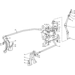 XHTY 240 4WD - 2017-2018 - 2T1425253/C17 - Castel Garden Ride On Mower Steering Diagram