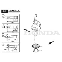 XS 55 HV - 2017-2019 - 294557838/C16 - Castel Garden Rotary Mower Crankshaft Diagram