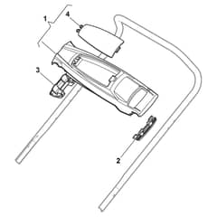 XS 55 MHS - 2014 - 299532038/MTF - Castel Garden Rotary Mower Dashboard Diagram