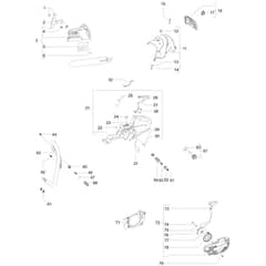McCulloch XTREME 3.0 - 3.2 - 2007-09 - Accessories Parts Diagram